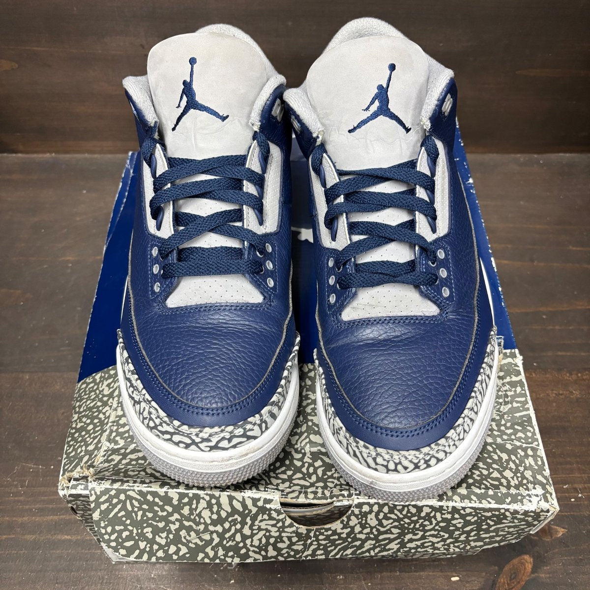 Jordan 3 Retro Georgetown (2021) Size 12 (Pre-Owned) - side