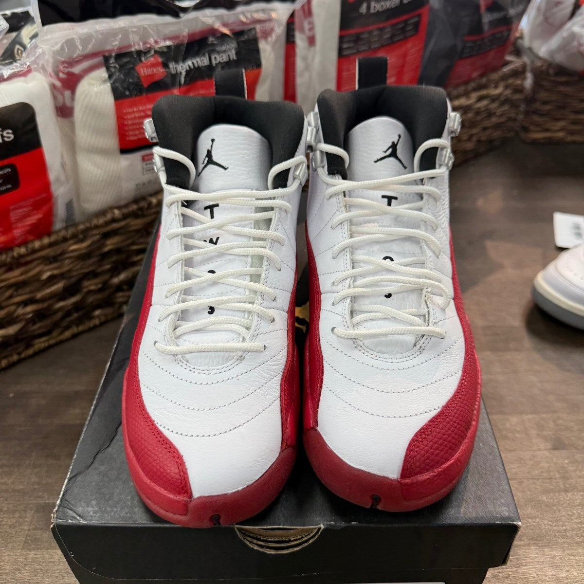 Jordan 12 Retro Cherry (2023) (GS) - Image 3