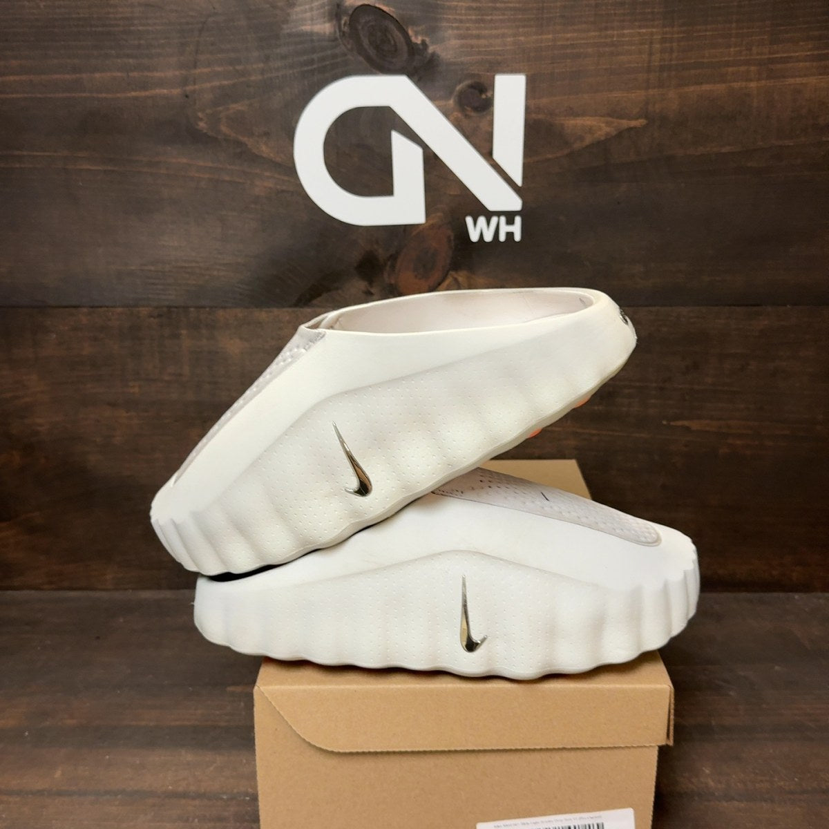 Nike Mind 001 Slide Light Smoke Grey Size 11 (Pre-Owned) - Image 1