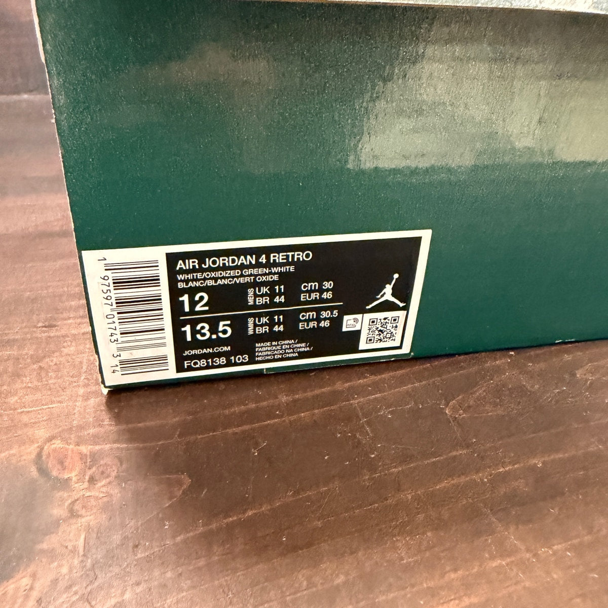 Jordan 4 Retro Oxidized Green - Image 7