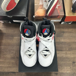 Jordan 8 Retro White True Red (2025) (GS) - Image 2