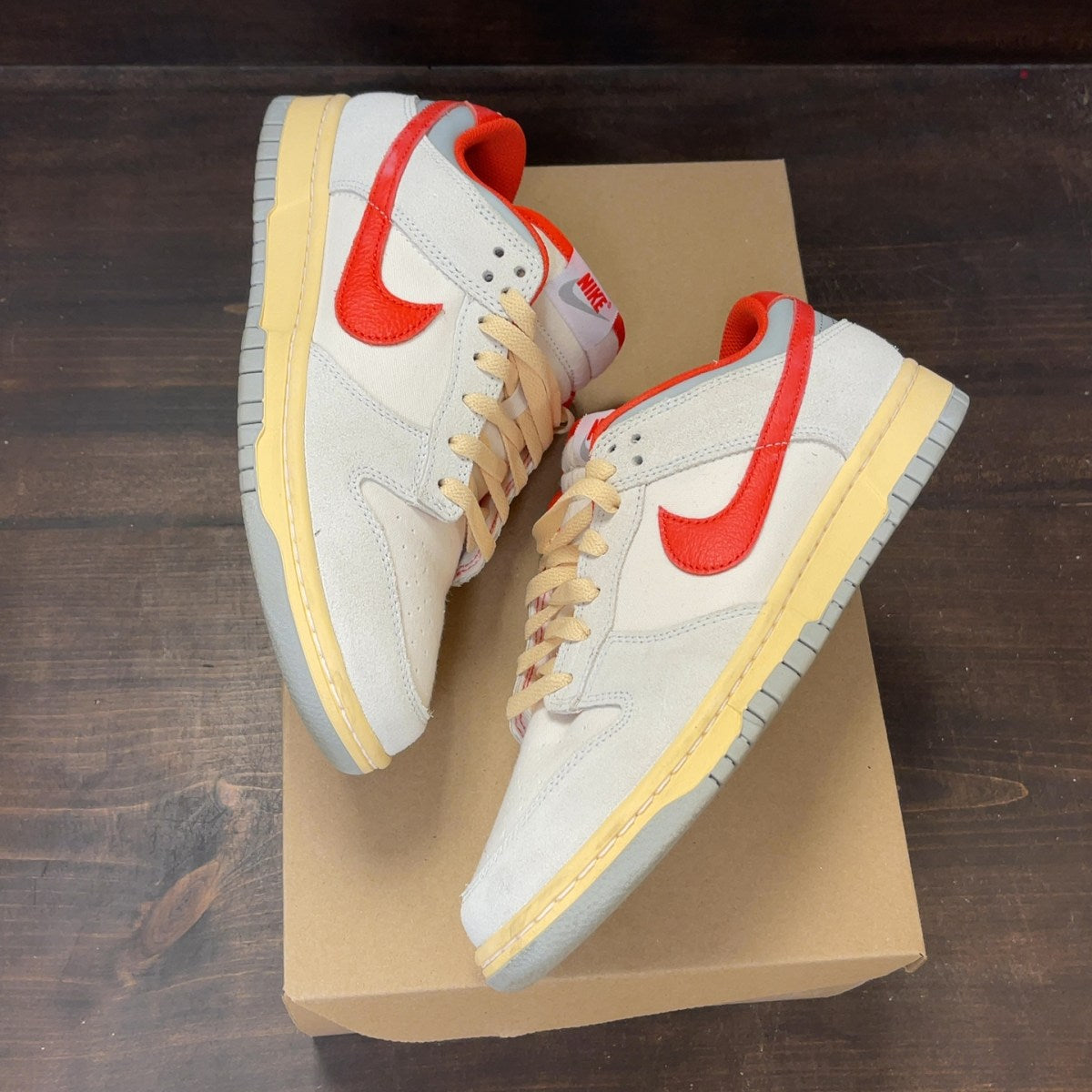 Nike Dunk Low Athletic Department Picante Red Size 8 (Pre-Owned) - Image 2