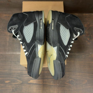Jordan 5 Retro OG Black Metallic Reimagined Size 13 (Pre-Owned) - aux