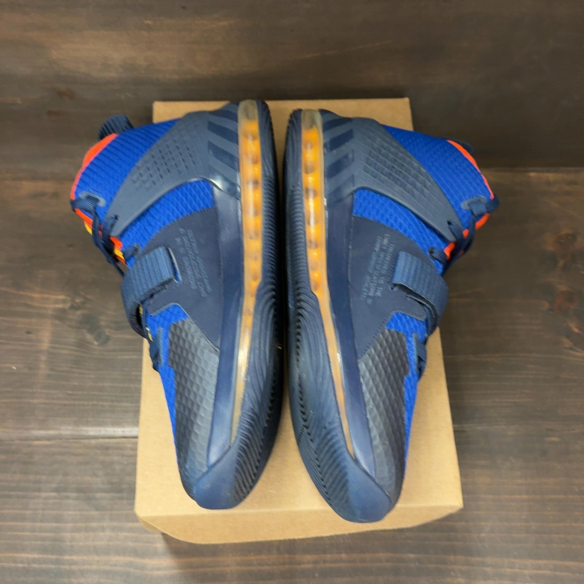 Nike Air Force Max 2 'Midnight Navy Amarillo' Size 11 (Pre-Owned) - Image 4
