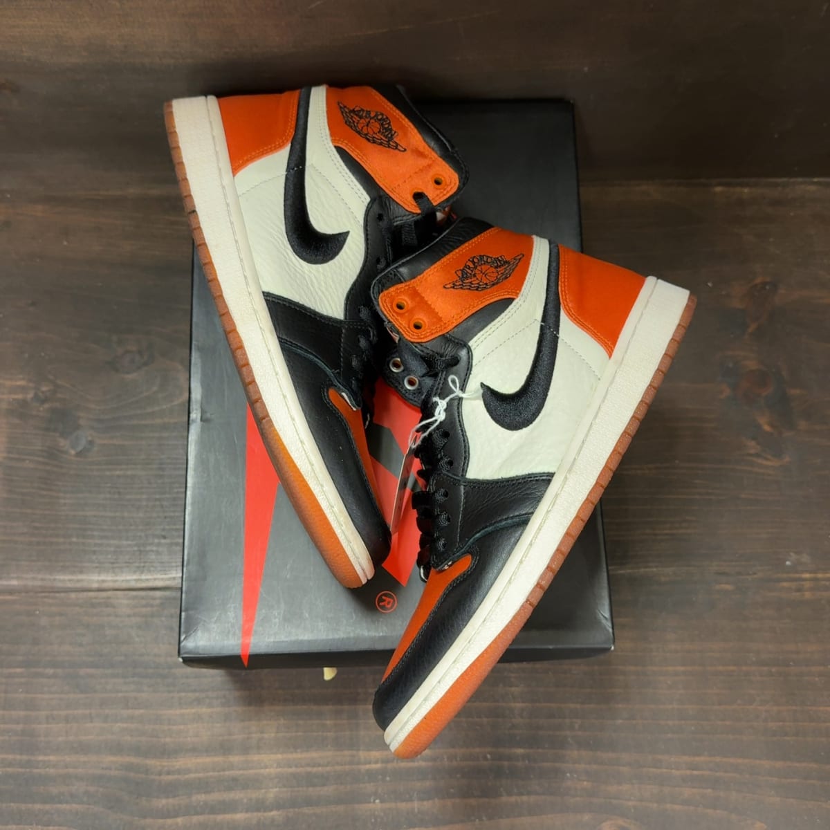Jordan 1 Retro High OG Satin Shattered Backboard (Women's) Size 9W (Pre-Owned) - back