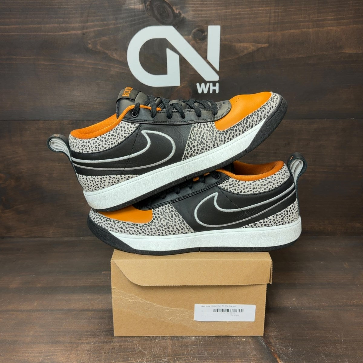 Nike Book 1 Safari Size 13 (Pre-Owned) - Image 1