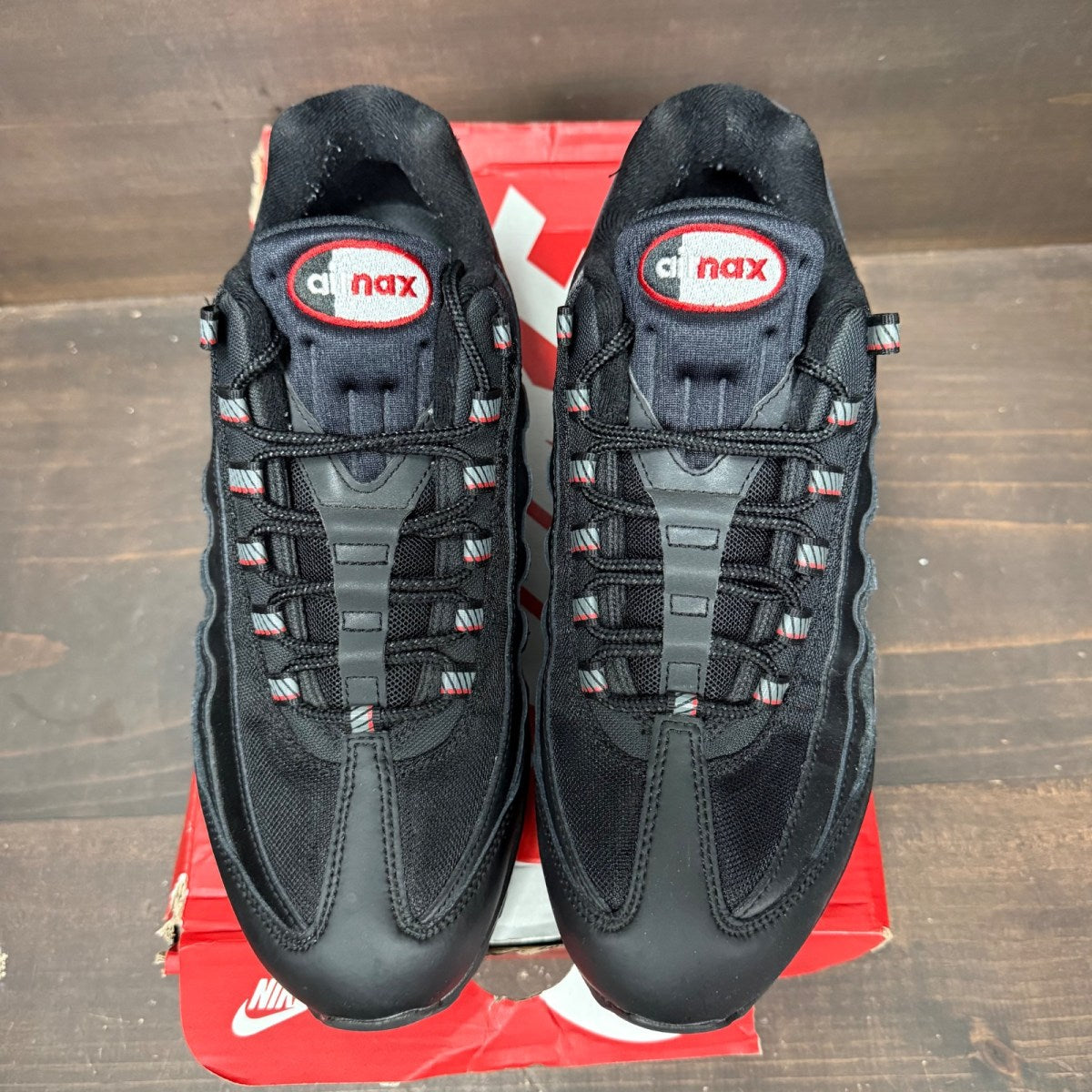 Nike Air Max 95 Racing Pack Black University Red - Image 2