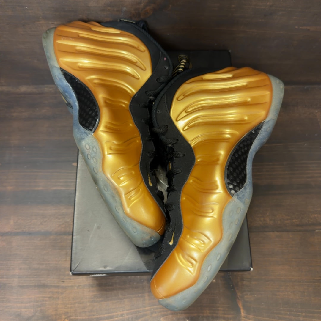 Nike Air Foamposite One Metallic Gold - Image 2