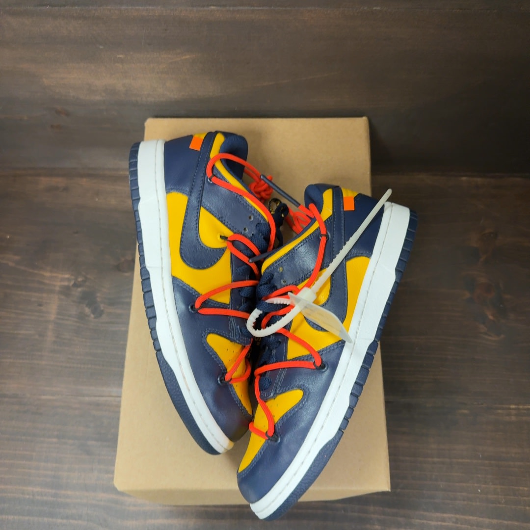 Nike Dunk Low Off-White University Gold Size 7 (Pre-Owned) - Image 2