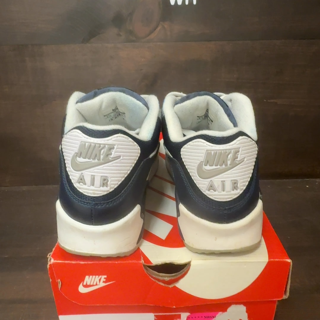 Nike Air Max 90 Blue Grey Tide Pool Blue Size 8.5 (Pre-Owned) - Image 4