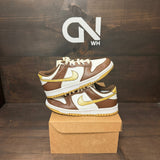 Nike Dunk Low Cacao Wow Gold (GS) Size 5Y (Pre-Owned) - Image 1