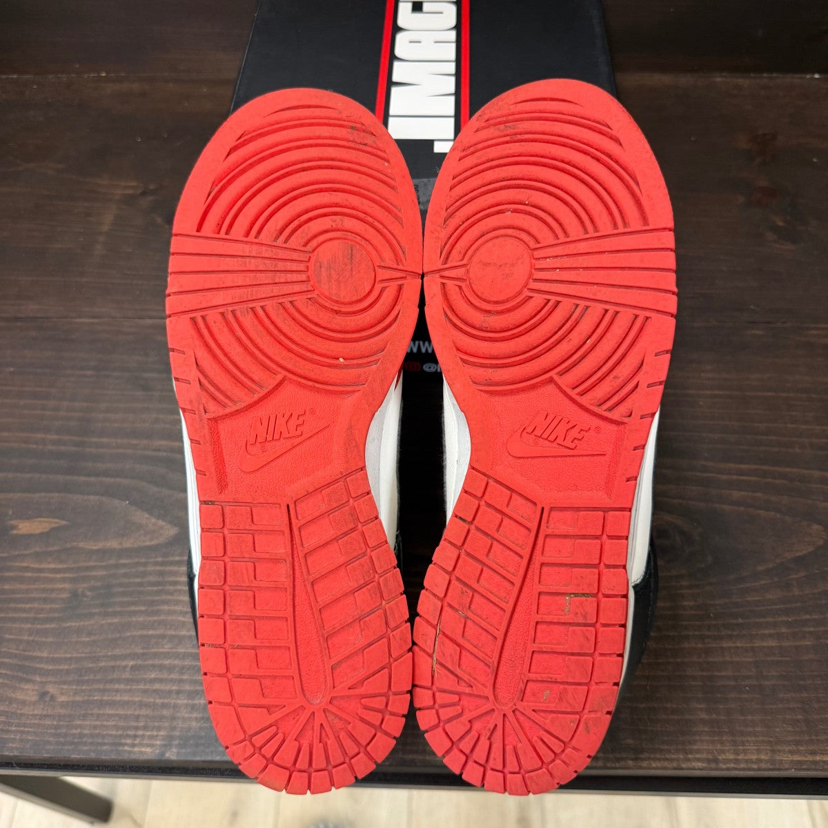 Nike Dunk Low EMB NBA 75th Anniversary Chicago Size 12 (Pre-Owned) - Image 7