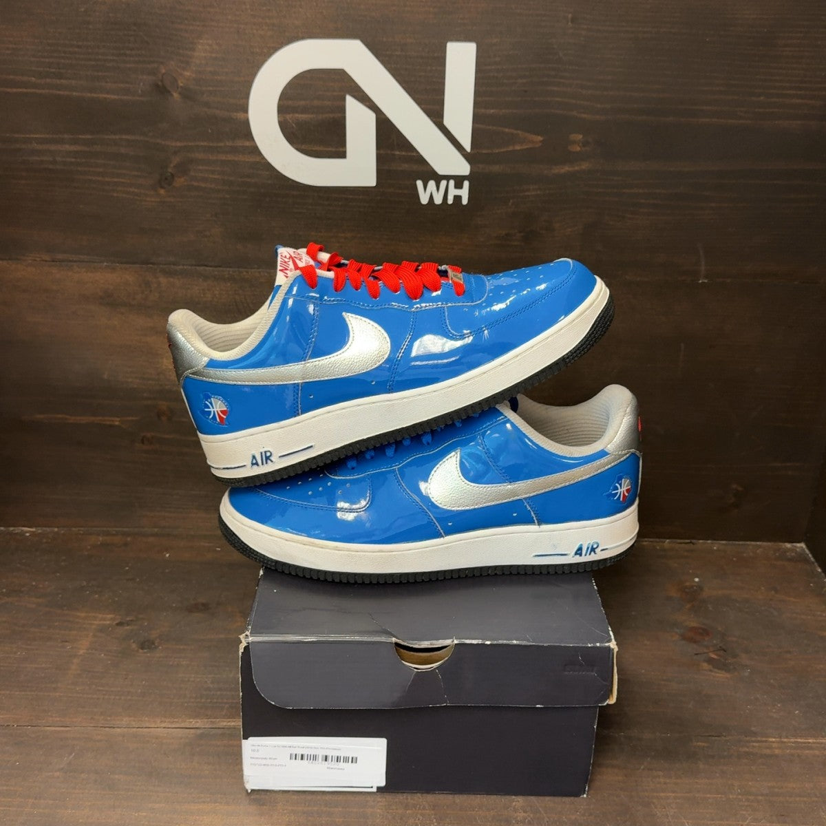 Nike Air Force 1 Low '07 NBA All-Star Royal (2010) Size 10.5 (Pre-Owned) - Image 1