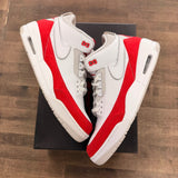 Jordan 3 Retro Tinker White University Red - Image 1