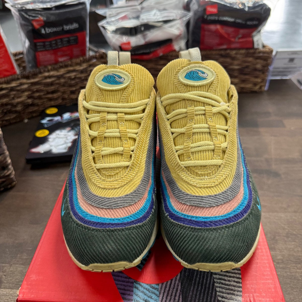Nike Air Max 1/97 Sean Wotherspoon (Extra Lace Set Only) Size 8 (Pre-Owned) - Image 3