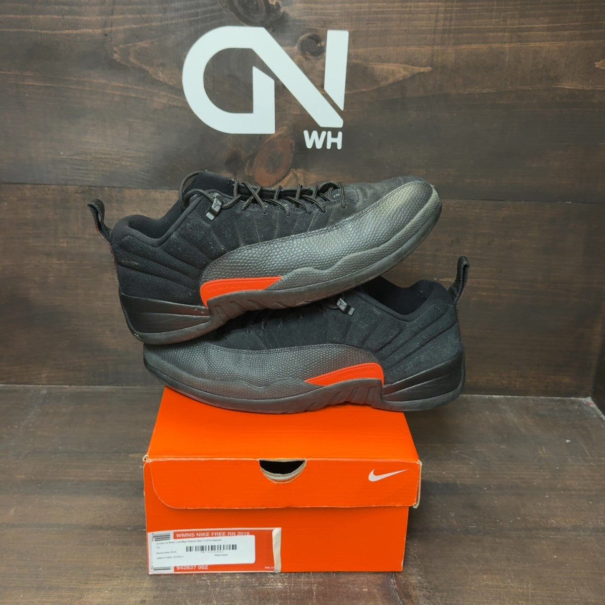 Jordan 12 Retro Low Max Orange Size 12 (Pre-Owned) - Image 1