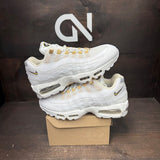 Nike Air Max 95 OG Big Bubble White Team Gold Size 12 (Pre-Owned) - front
