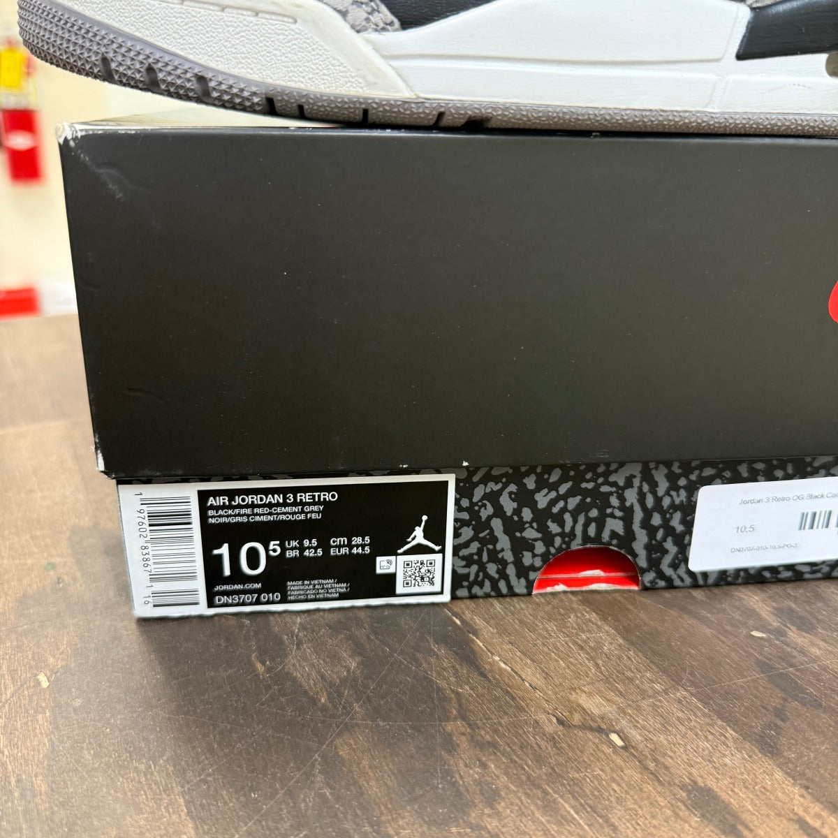 Jordan 3 Retro OG Black Cement (2024) - Image 6