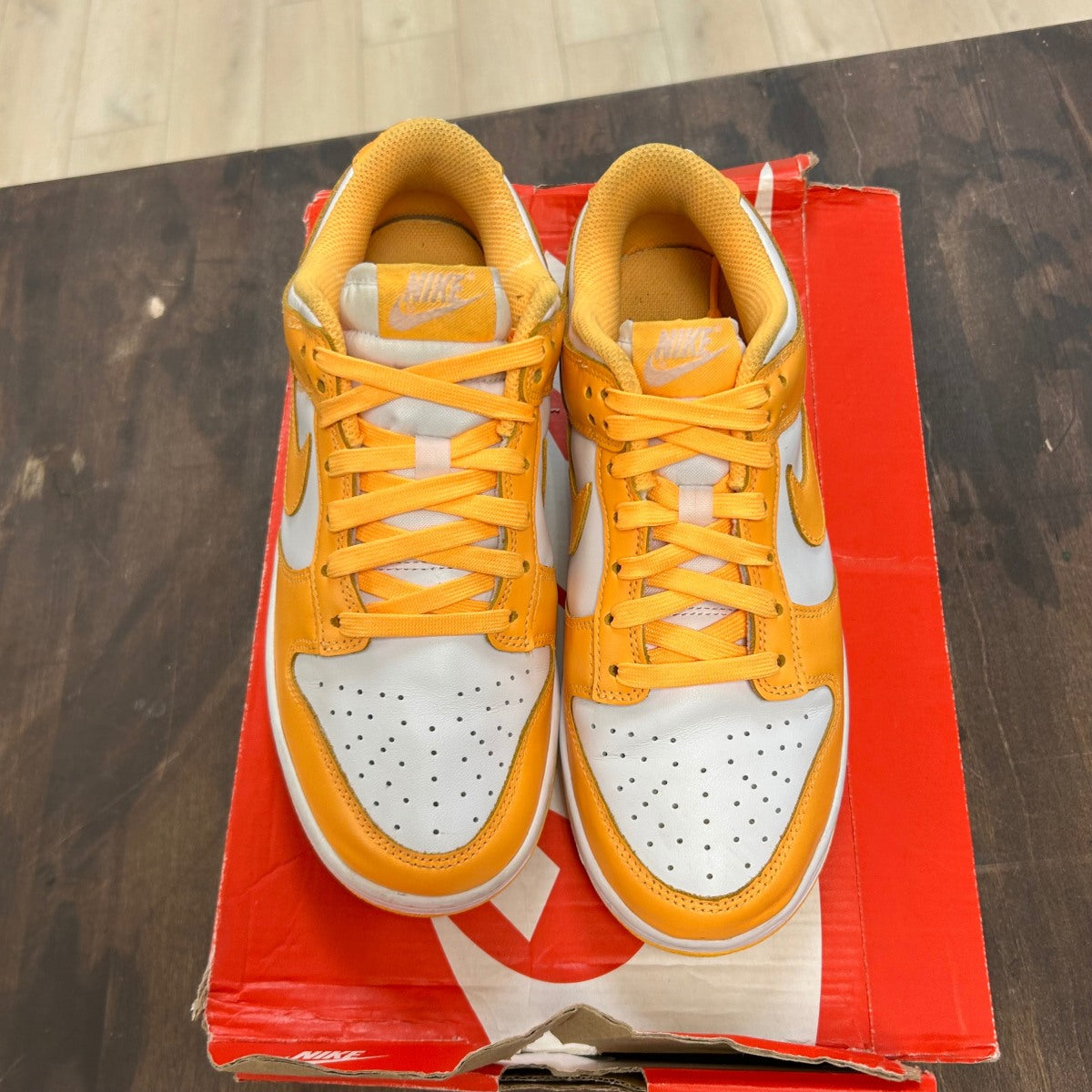 Nike Dunk Low Laser Orange (Women's) - Image 2