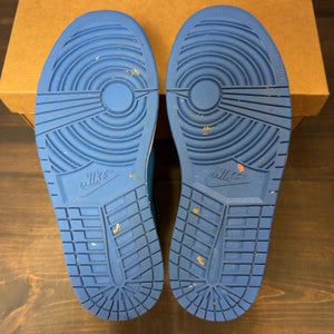 Jordan 1 Mid Black Royal Blue Size 9 (Pre-Owned) - Image 6