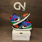 Jordan 1 Mid Multi Patent (Women's) - Image 1