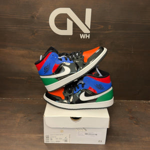Jordan 1 Mid Multi Patent (Women's) - Image 1