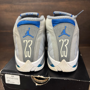 Jordan 14 Retro Sport Blue (GS) - Image 5