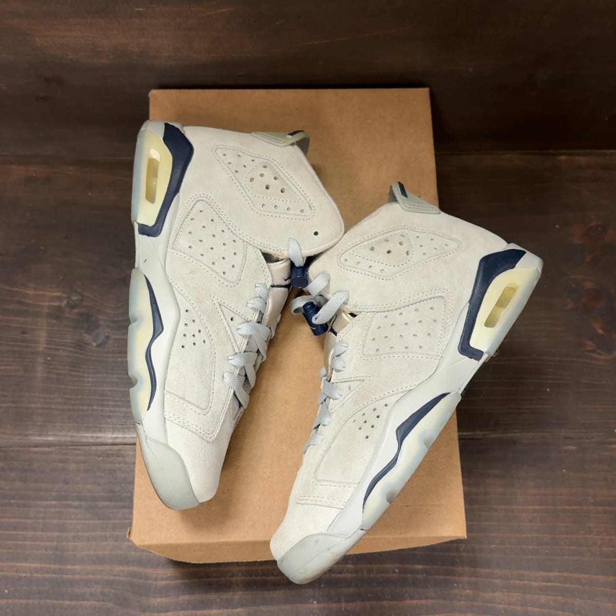 Jordan 6 Retro Georgetown (2022) (GS) Size 7Y (Pre-Owned) - back