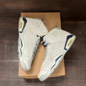 Jordan 6 Retro Georgetown (2022) (GS) Size 7Y (Pre-Owned) - back