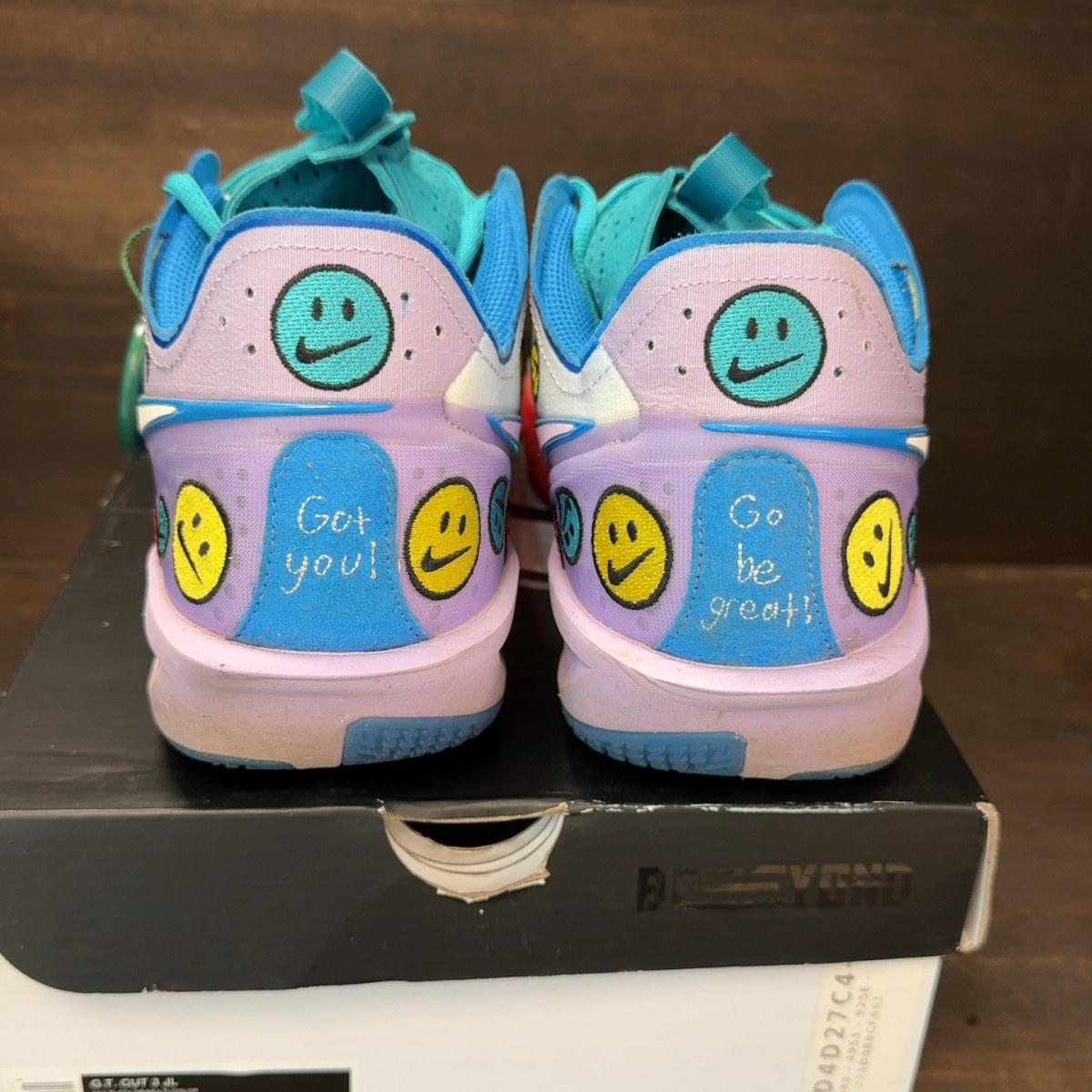 Nike Air Zoom GT Cut 3 Jewell Loyd Dusty Cactus Lilac Bloom Size 10.5 (Pre-Owned) - aux