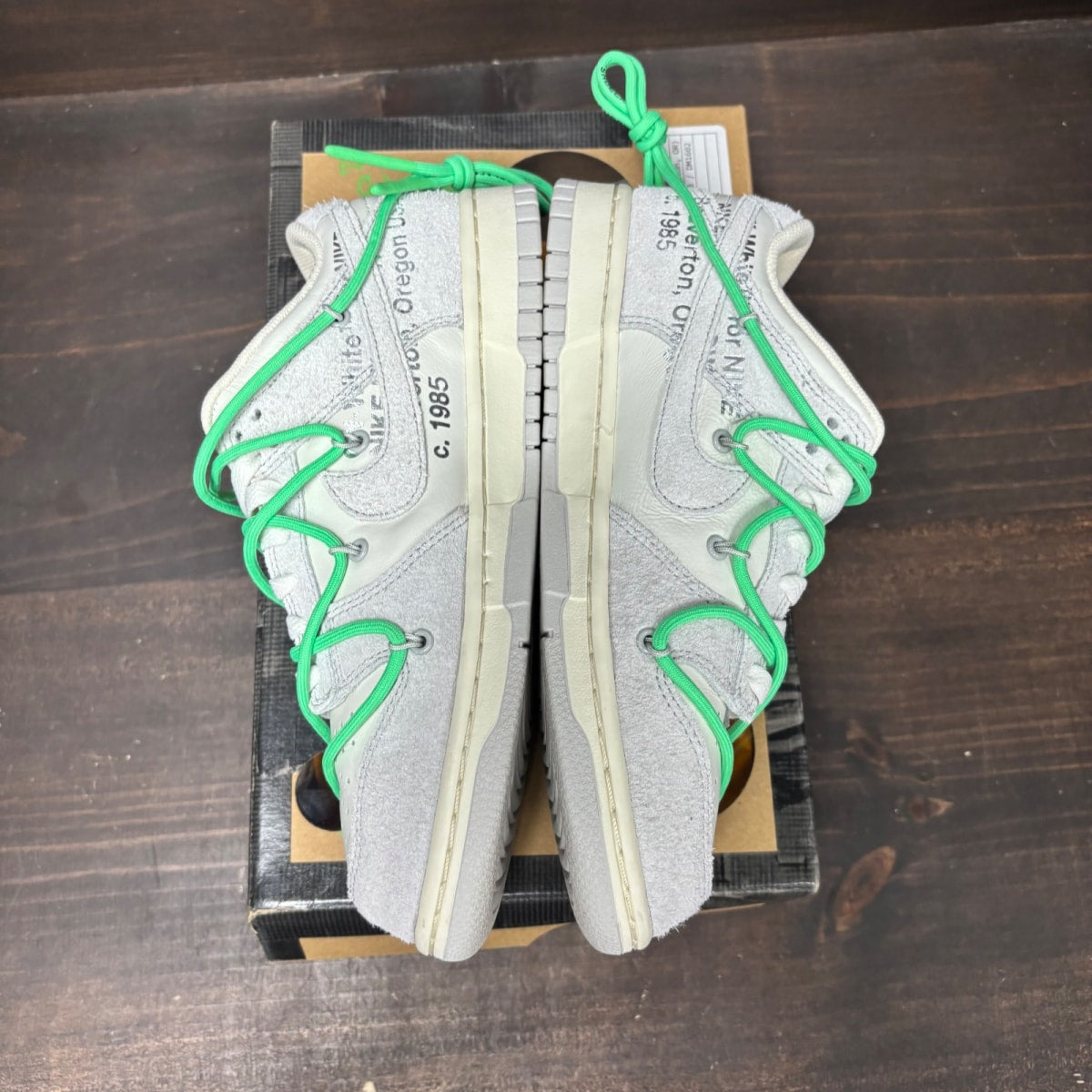 Nike Dunk Low Off-White Lot 14 Size 7.5 (Pre-Owned) - Image 4