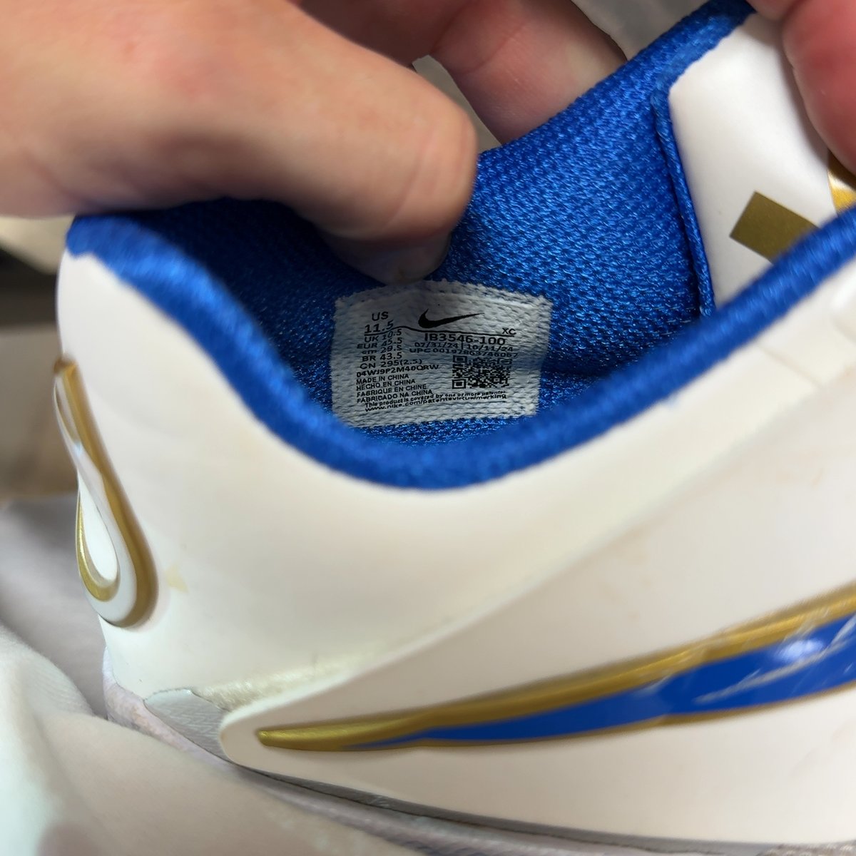 Nike KD 4 The Real MVP Size 11.5 (Pre-Owned) - aux