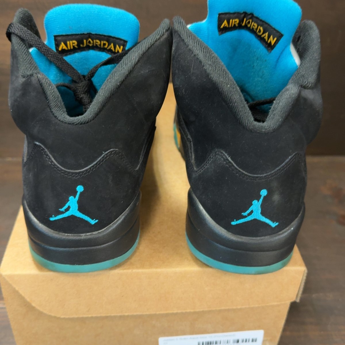 Jordan 5 Retro Aqua Size 10 (Pre-Owned) - aux