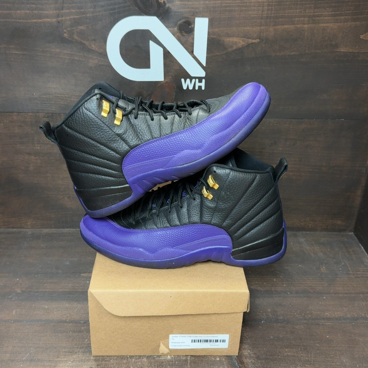 Jordan 12 Retro Field Purple Size 13 (Pre-Owned) - Image 1