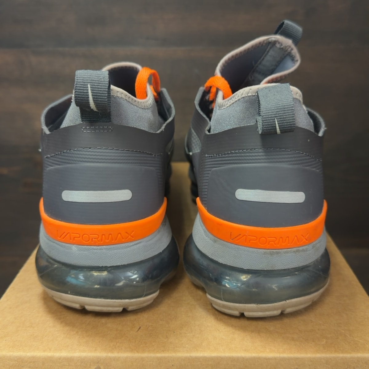 Nike Air VaporMax 2019 Utility Thunder Grey Sepia Size 11 (Pre-Owned) - Image 4