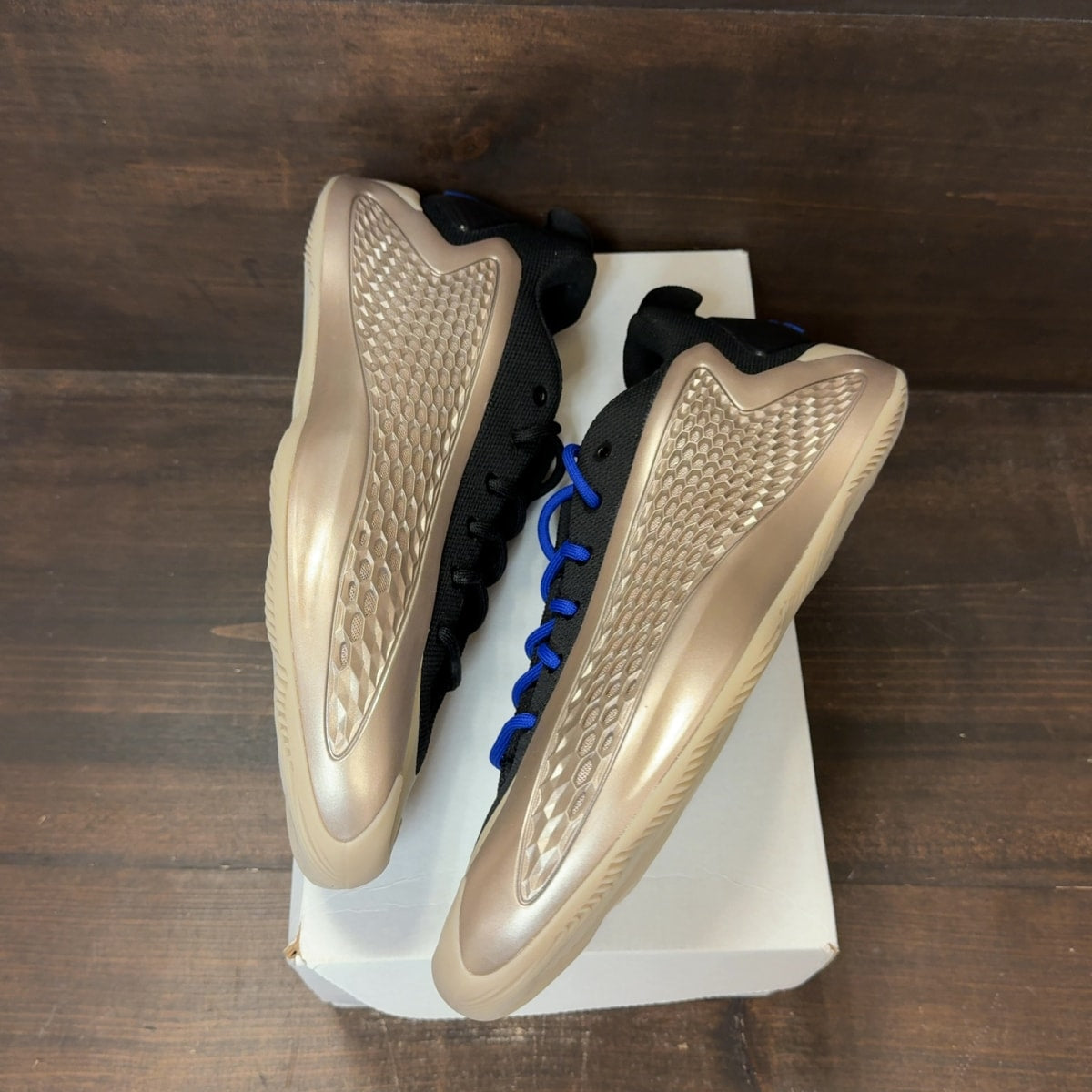 adidas AE 1 Low Champagne Metallic Size 10.5 - Image 2