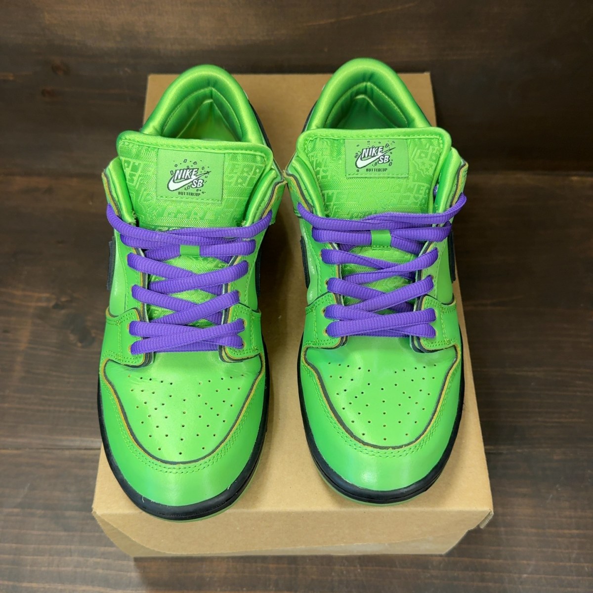 Nike SB Dunk Low The Powerpuff Girls Buttercup Size 7 (Pre-Owned) - Image 3