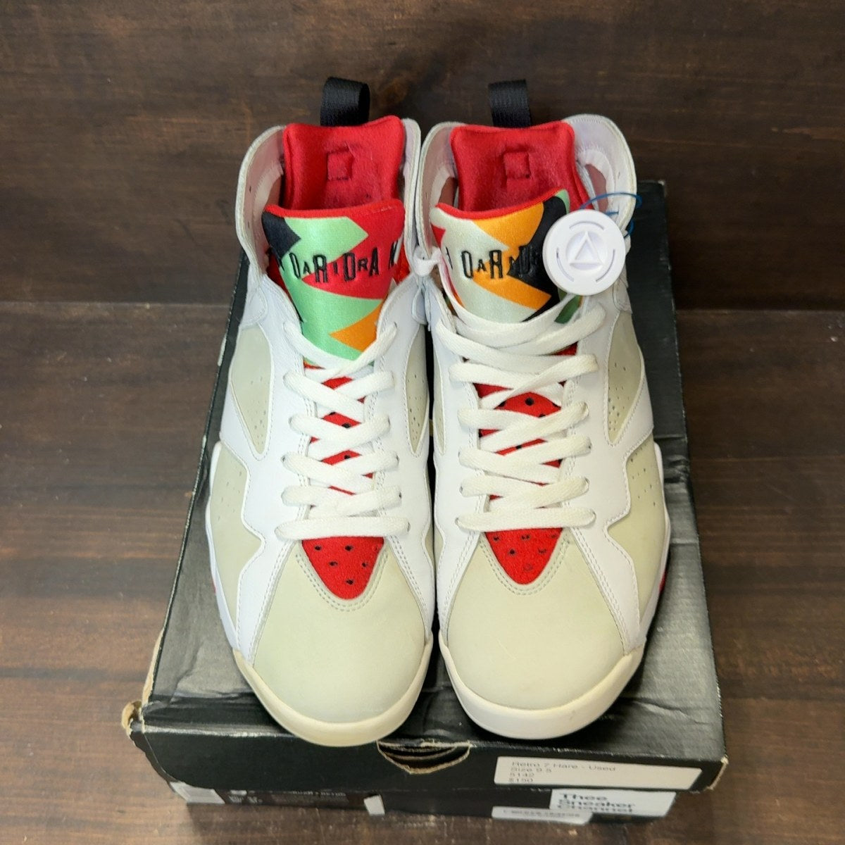 Jordan 7 Retro Hare (2015) Size 9.5 (Pre-Owned)