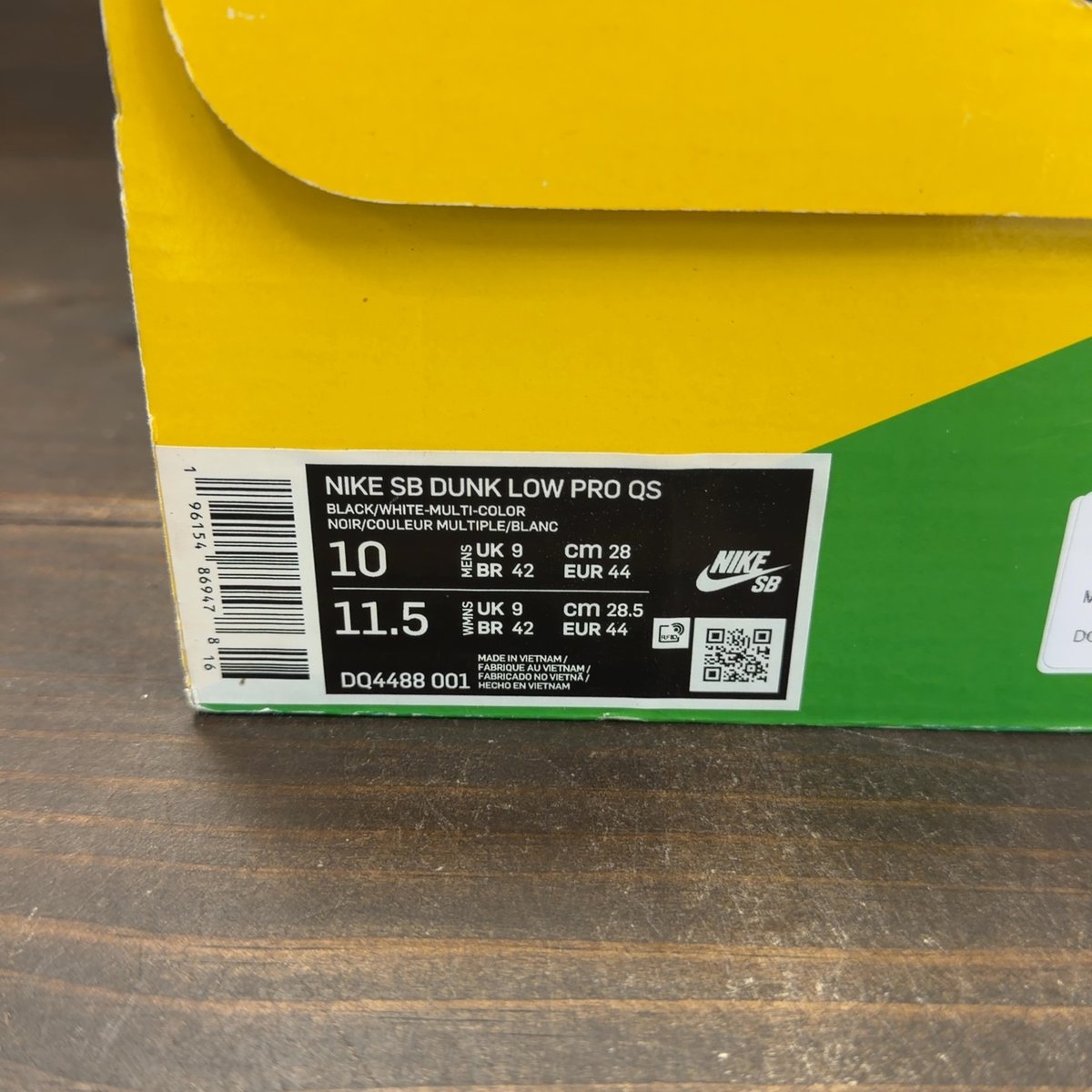Nike SB Dunk Low Pro QS Neckface Size 10 (Pre-Owned) - aux