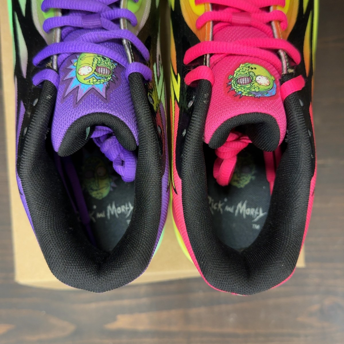 Puma LaMelo Ball MB.02 Rick & Morty Adventures Size 10.5 (Pre-Owned) - Image 6