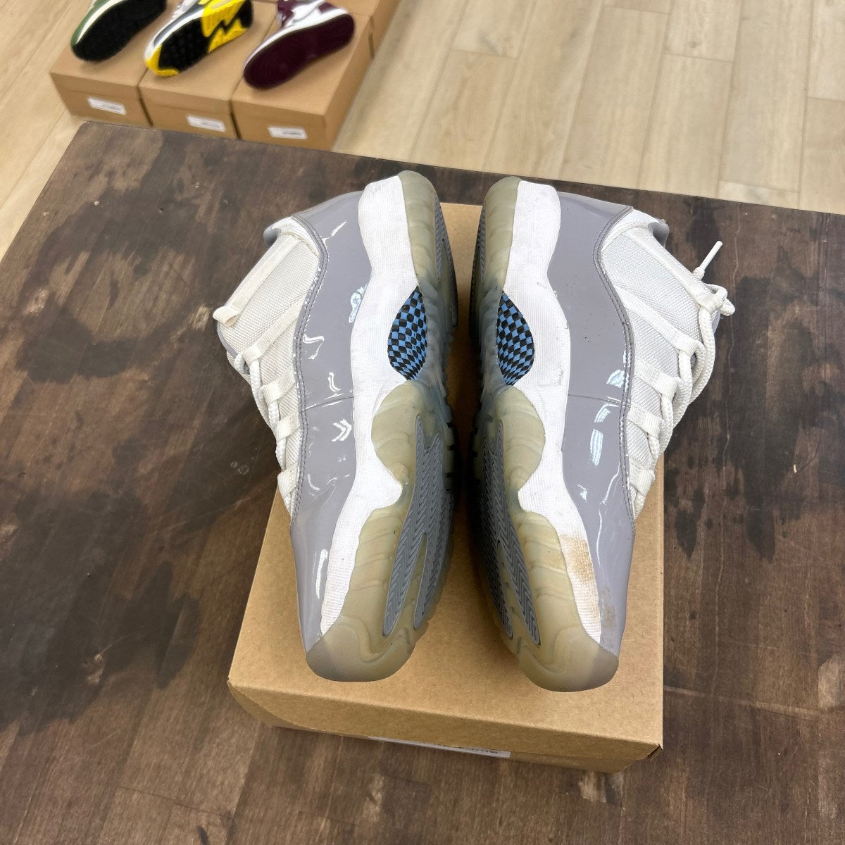 Jordan 11 Retro Low Cement Grey Size 11 (Pre-Owned) - Image 3