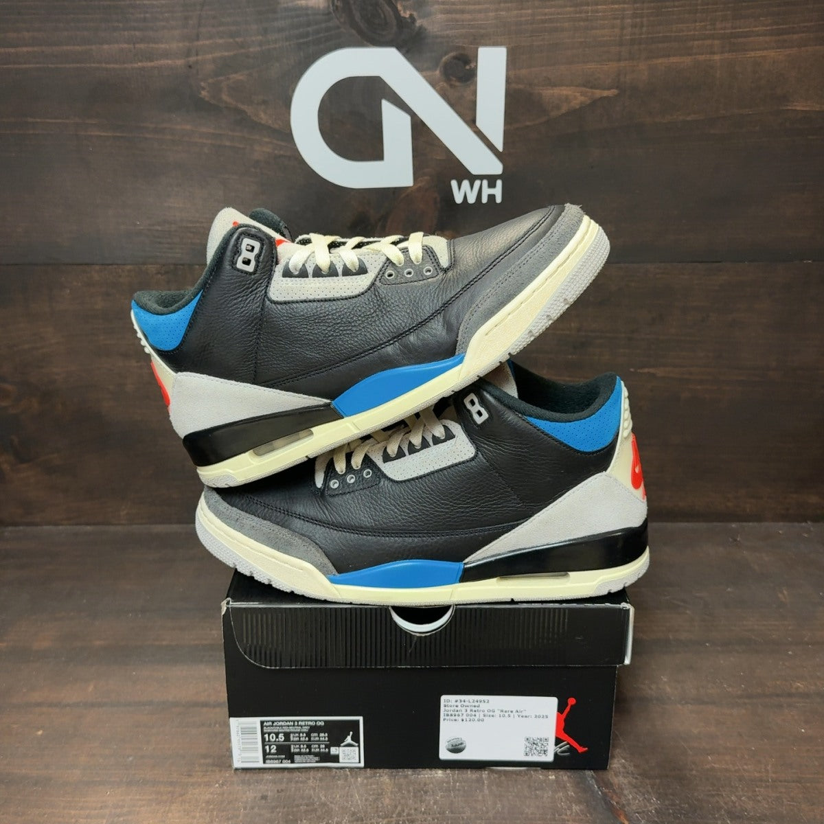Jordan 3 Retro OG Rare Air - Image 1