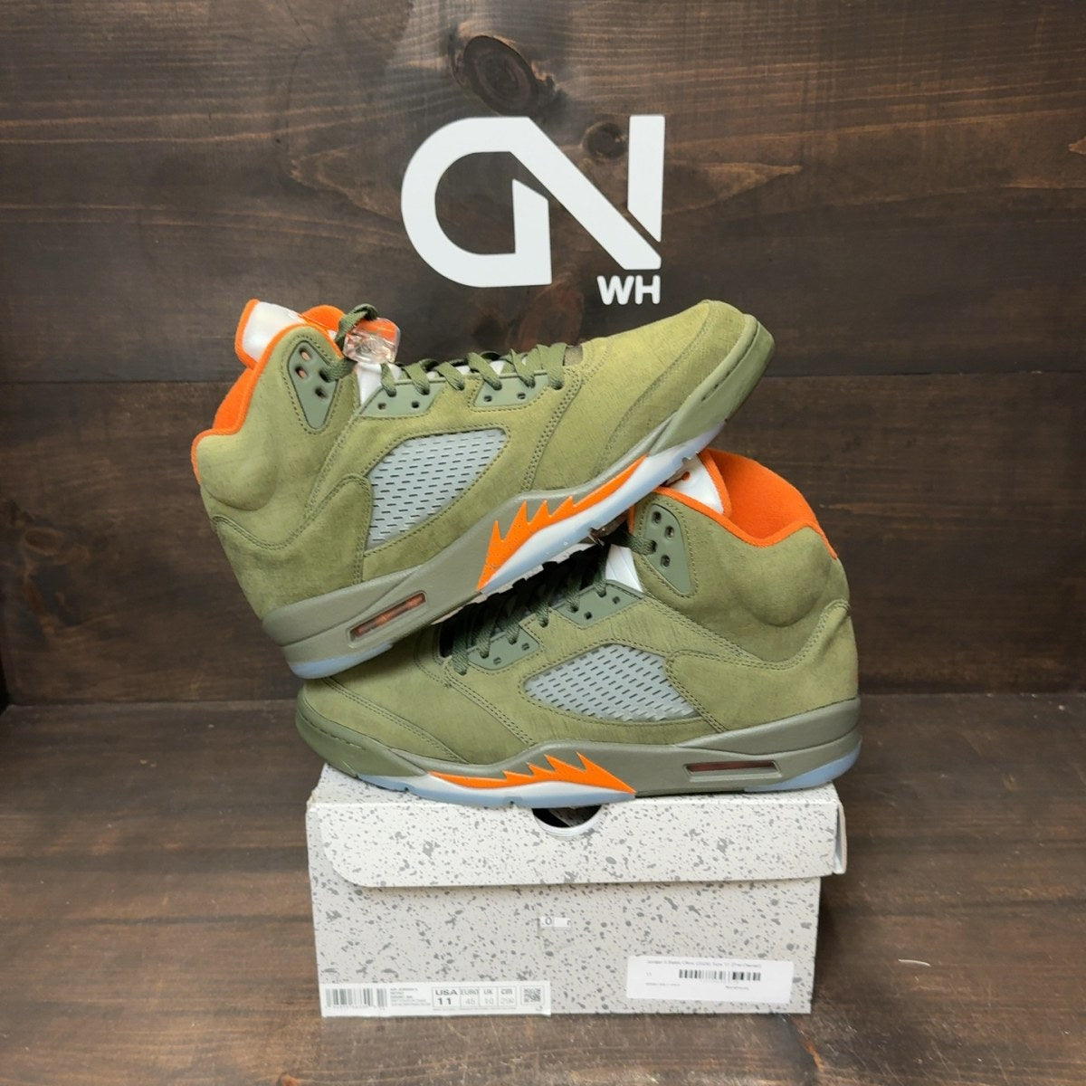 Jordan 5 Retro Olive (2024) - Image 1
