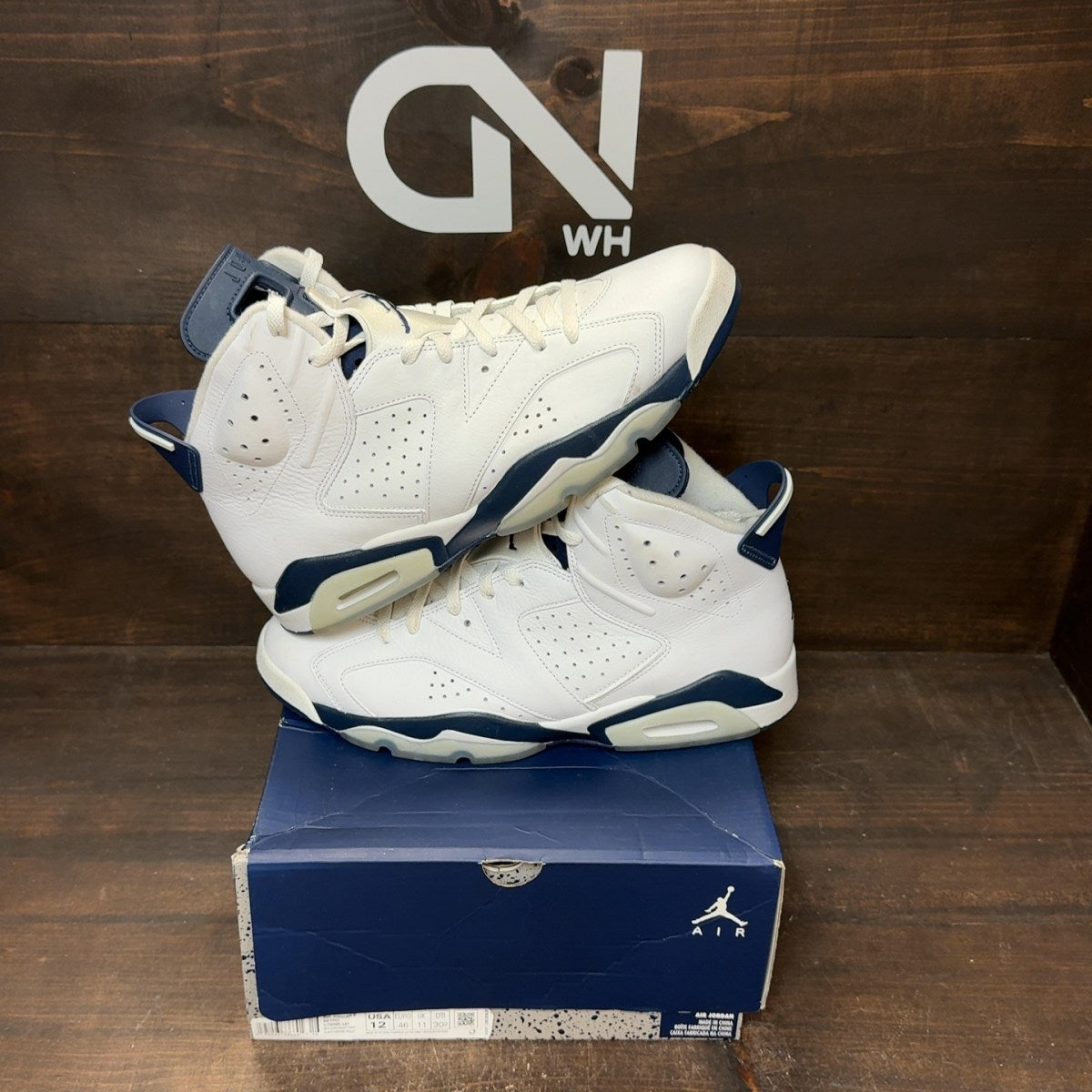 Jordan 6 Retro Midnight Navy (2022) - Image 1