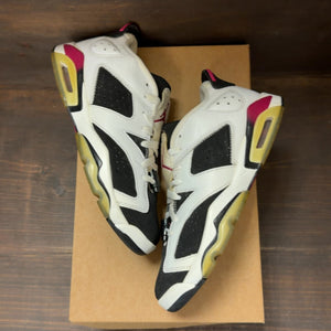 Jordan 6 Retro Low Fuchsia Flash (GS) Size 7Y (Pre-Owned) - back