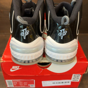 Nike Air Penny 2 Black Patent Football Grey Size 9.5 (Pre-Owned) - aux