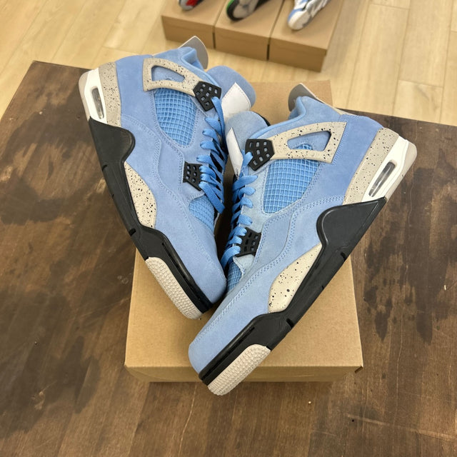 Jordan 4 Retro University Blue Size 12 (Pre-Owned) - Image 1