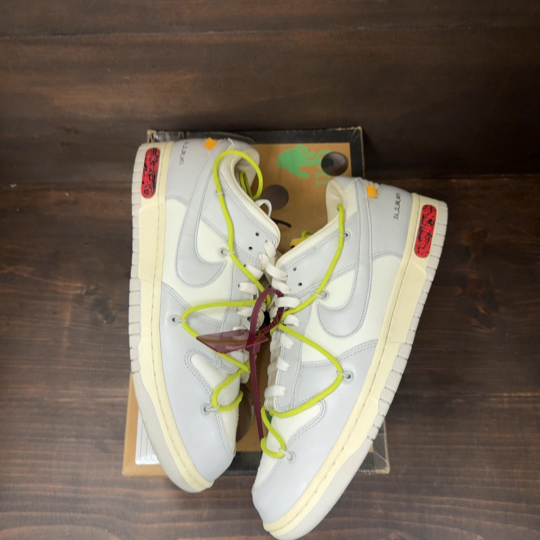 Nike Dunk Low Off-White Lot 8 - Image 2