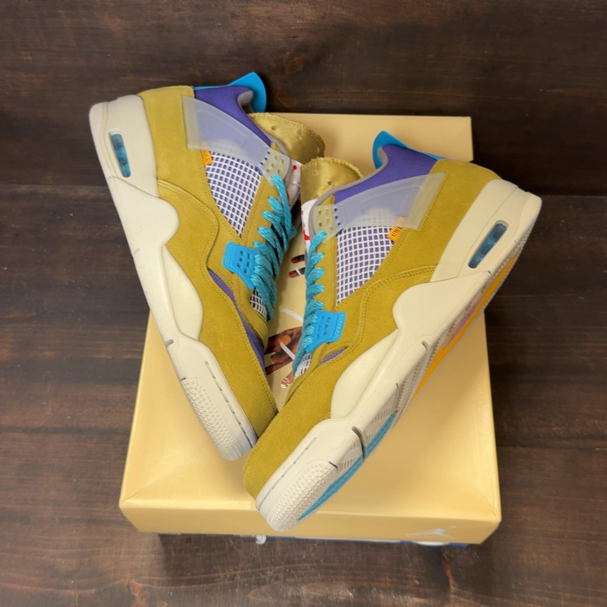 Jordan 4 Retro SP 30th Anniversary Union Desert Moss - Image 2