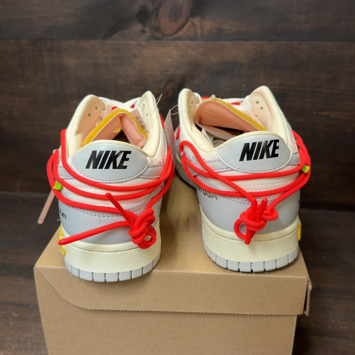 Nike Dunk Low Off-White Lot 6 Size 13 (Pre-Owned) - Image 4